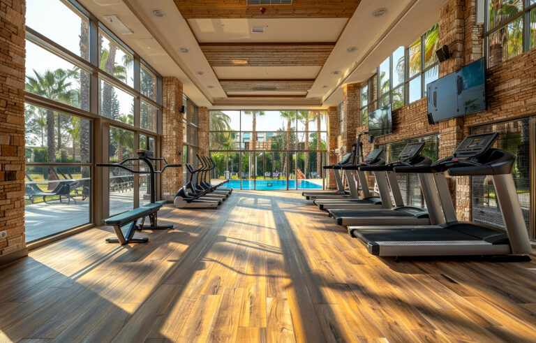 treadmills and exercise bikes